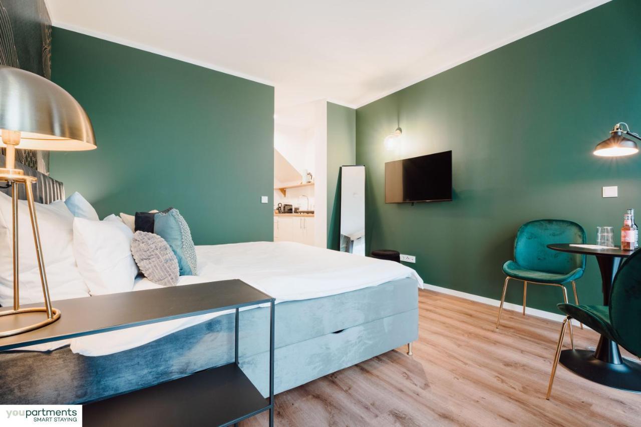 City-Studio Im Innenhof Mit Boxspring-Bett Und Community-Raum Munster  Exterior photo