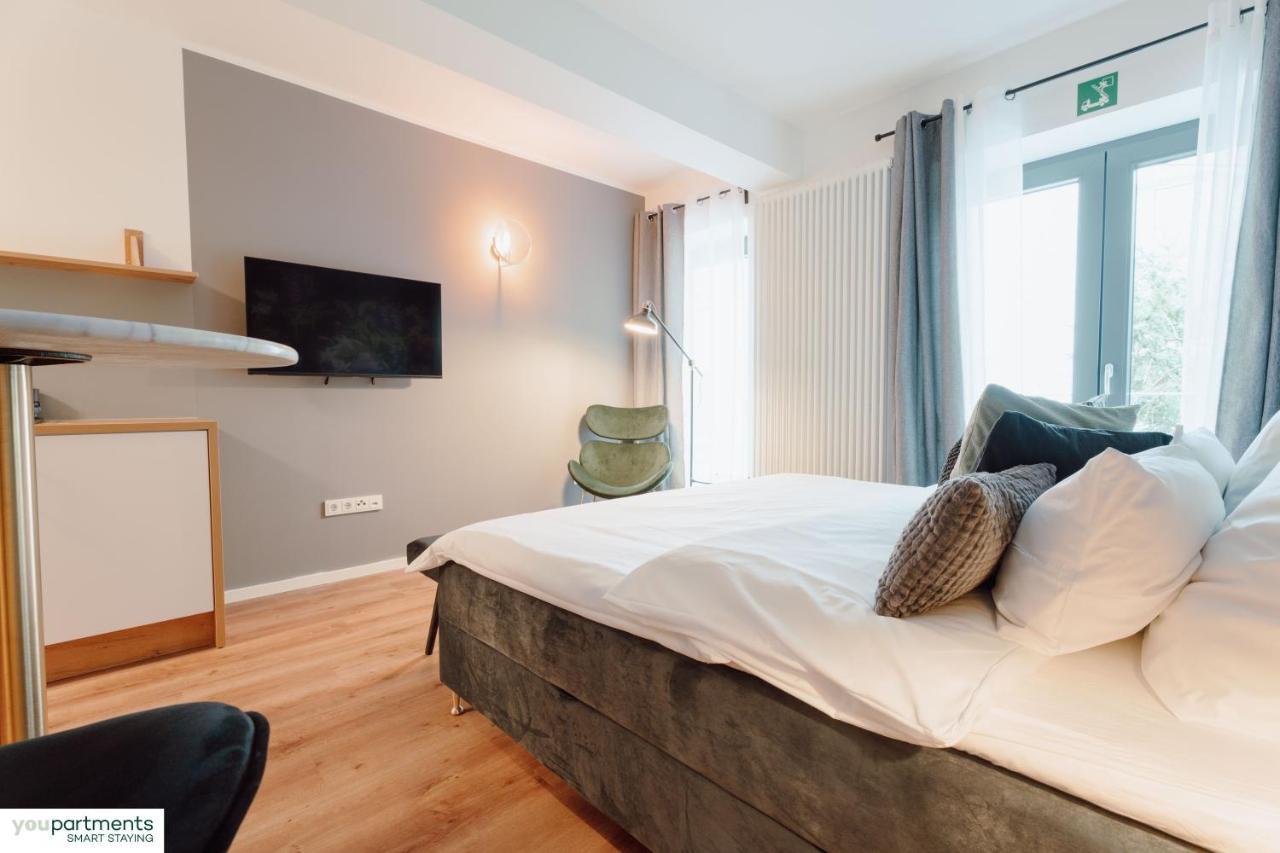 City-Studio Im Innenhof Mit Boxspring-Bett Und Community-Raum Munster  Exterior photo
