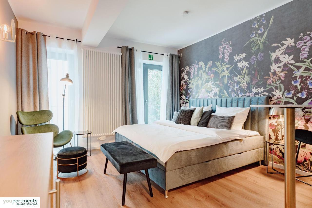 City-Studio Im Innenhof Mit Boxspring-Bett Und Community-Raum Munster  Exterior photo