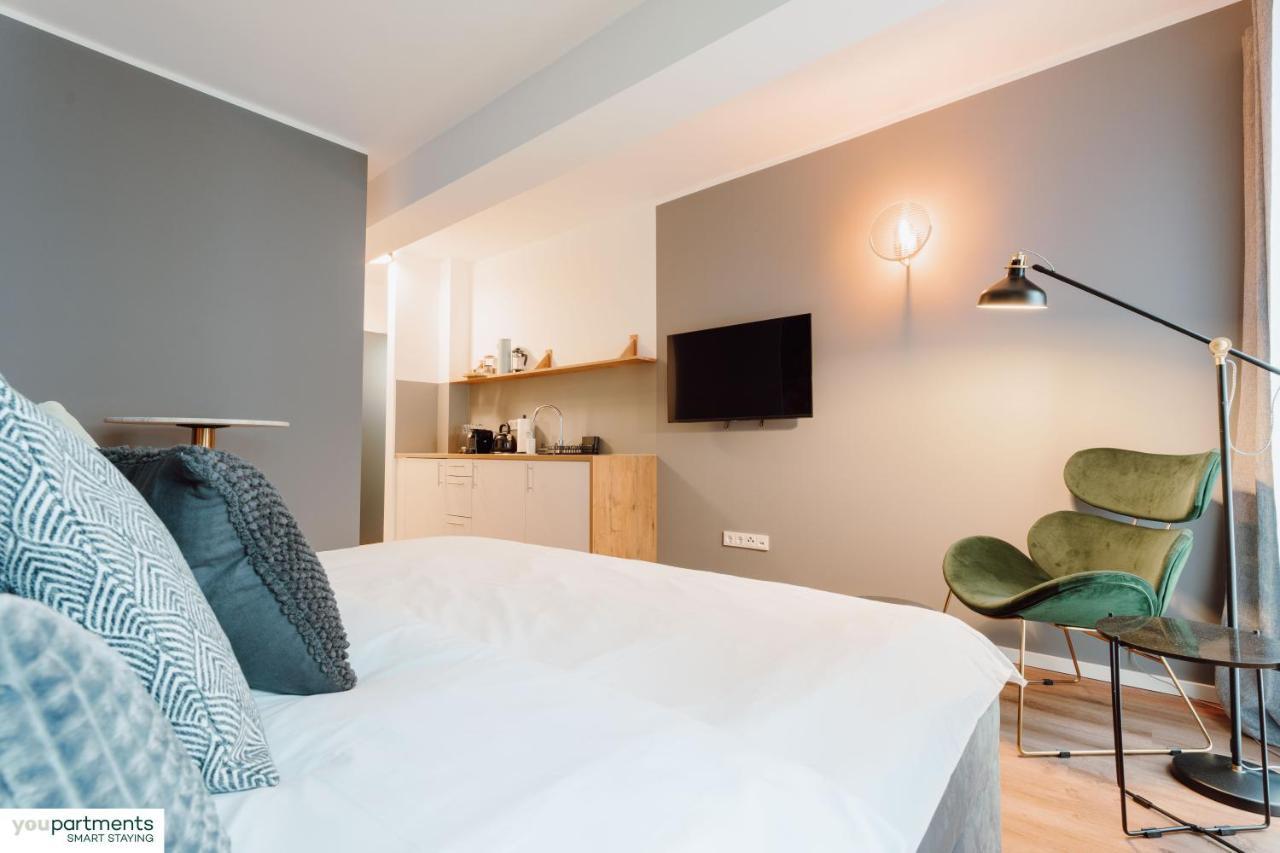 City-Studio Im Innenhof Mit Boxspring-Bett Und Community-Raum Munster  Exterior photo