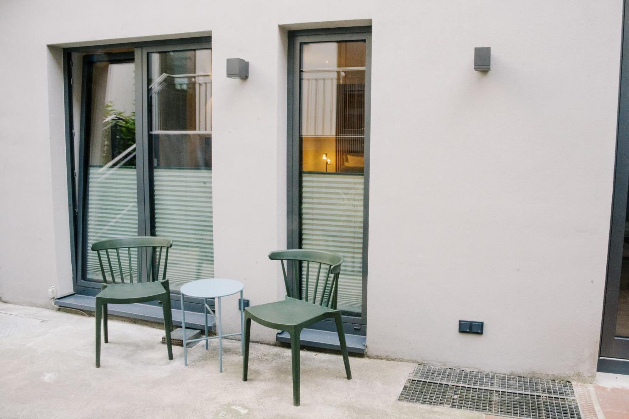 City-Studio Im Innenhof Mit Boxspring-Bett Und Community-Raum Munster  Exterior photo